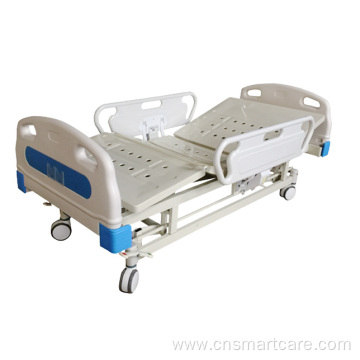 Manual three-function hospital bed
